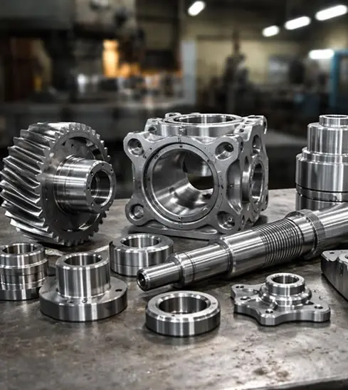 Precision machining of forged components for critical applications